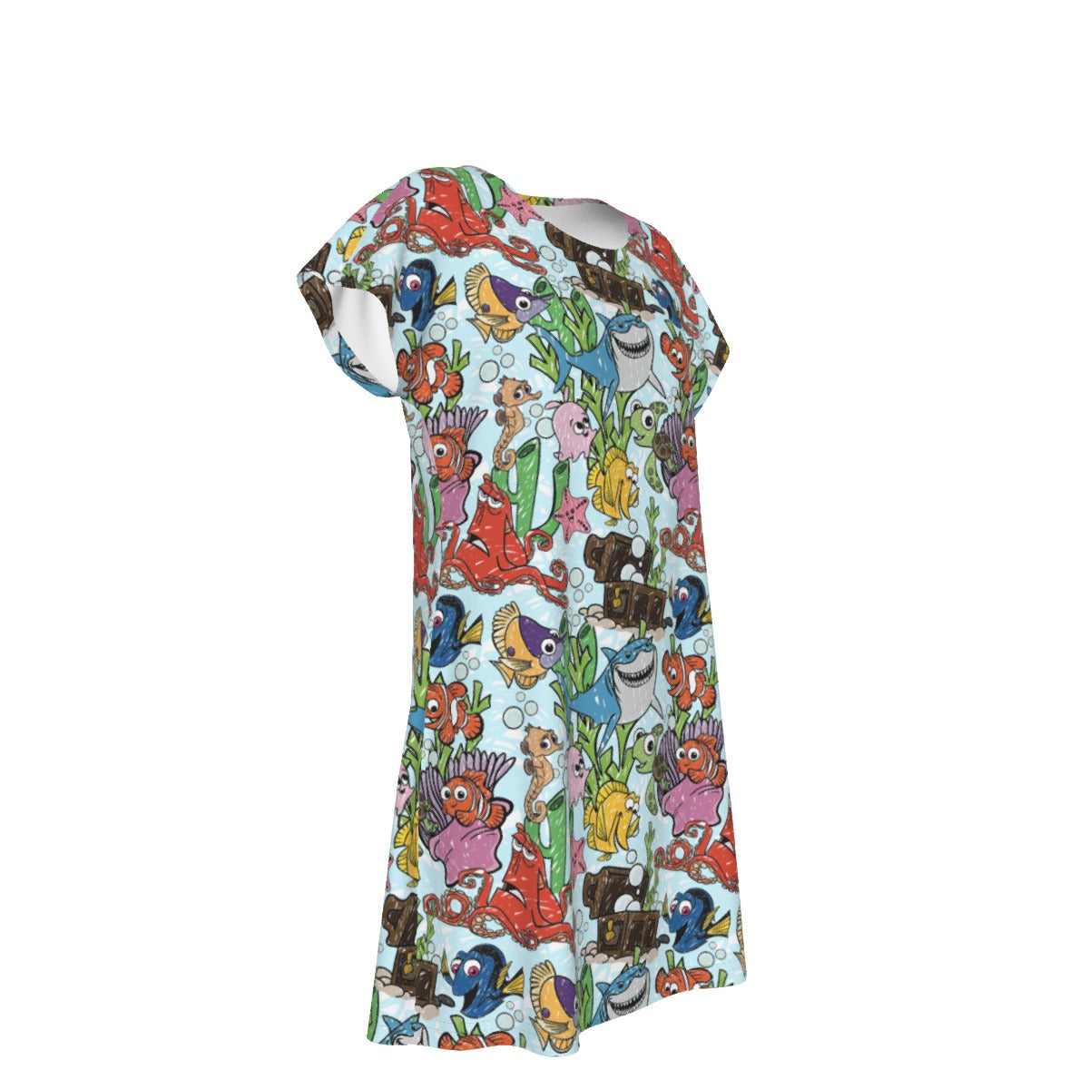 Fish Are Friends Reef - Women's T-Shirt Dress