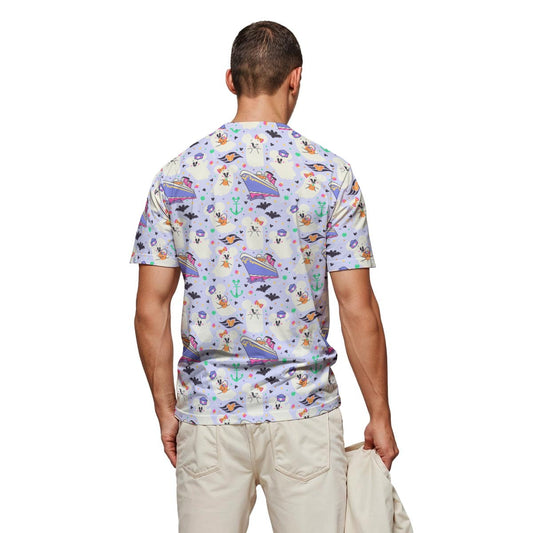 Spooky Sea Ghosts - Men's Short Sleeve T-Shirt
