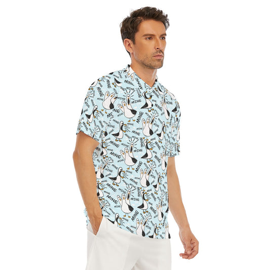 Mine Mine Mine Seagulls - Men's Polo Shirt