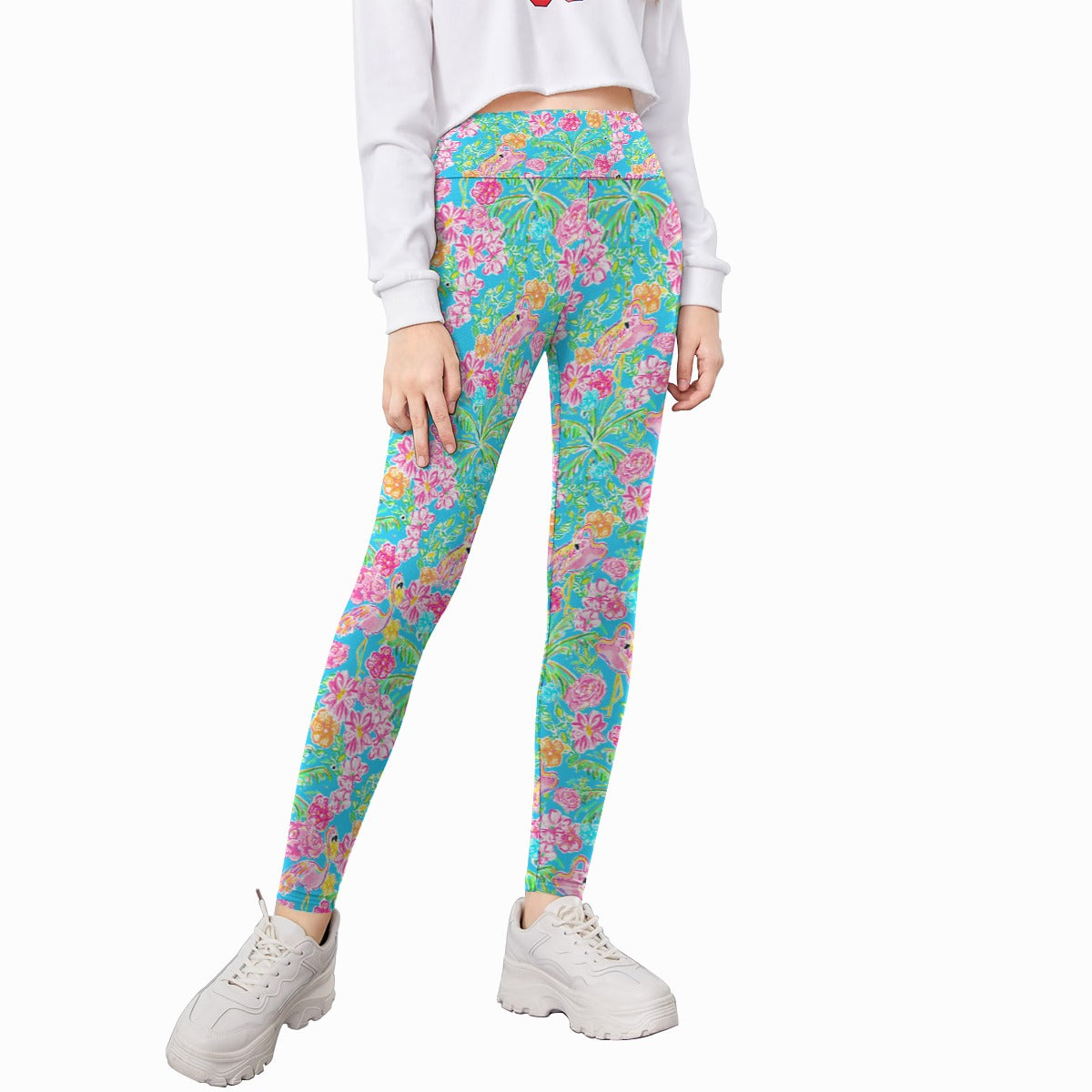 Flamingo Fiesta - Kid's Leggings