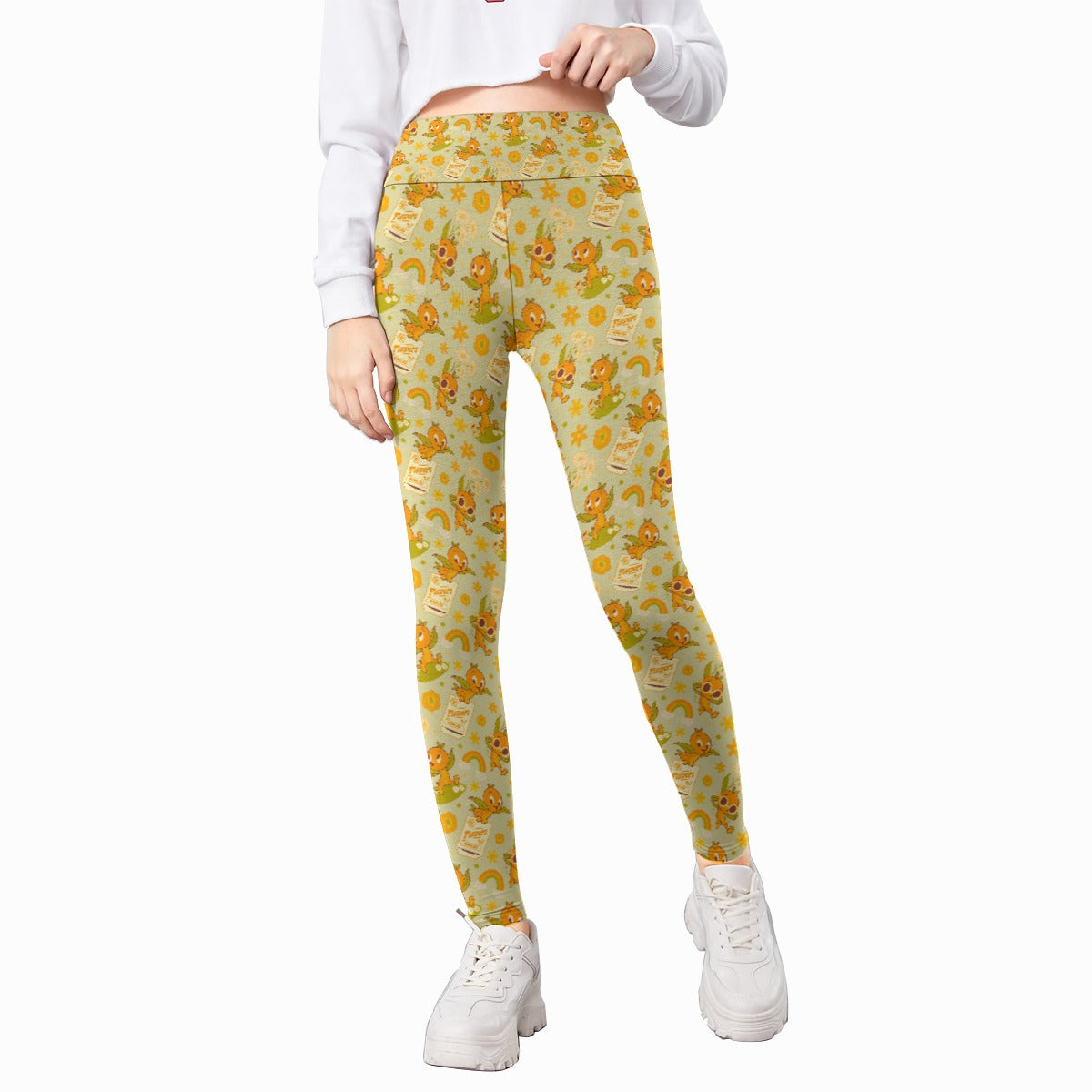Vintage Citrus Garden - Kid's Leggings
