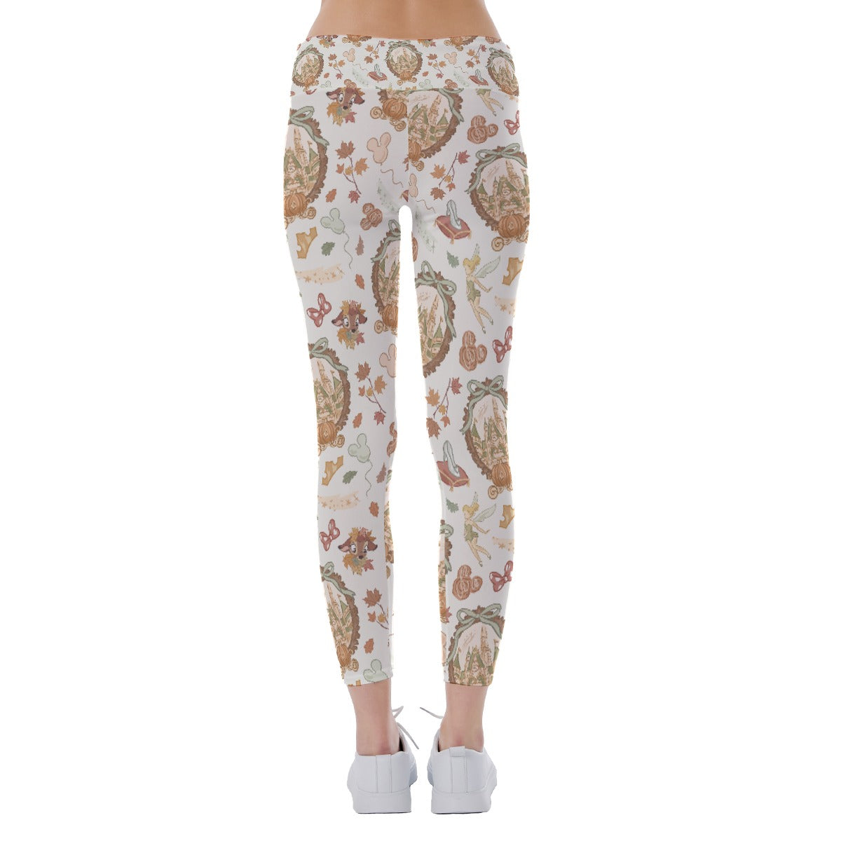 Fairy Fall Cameos - Women's Yoga Leggings