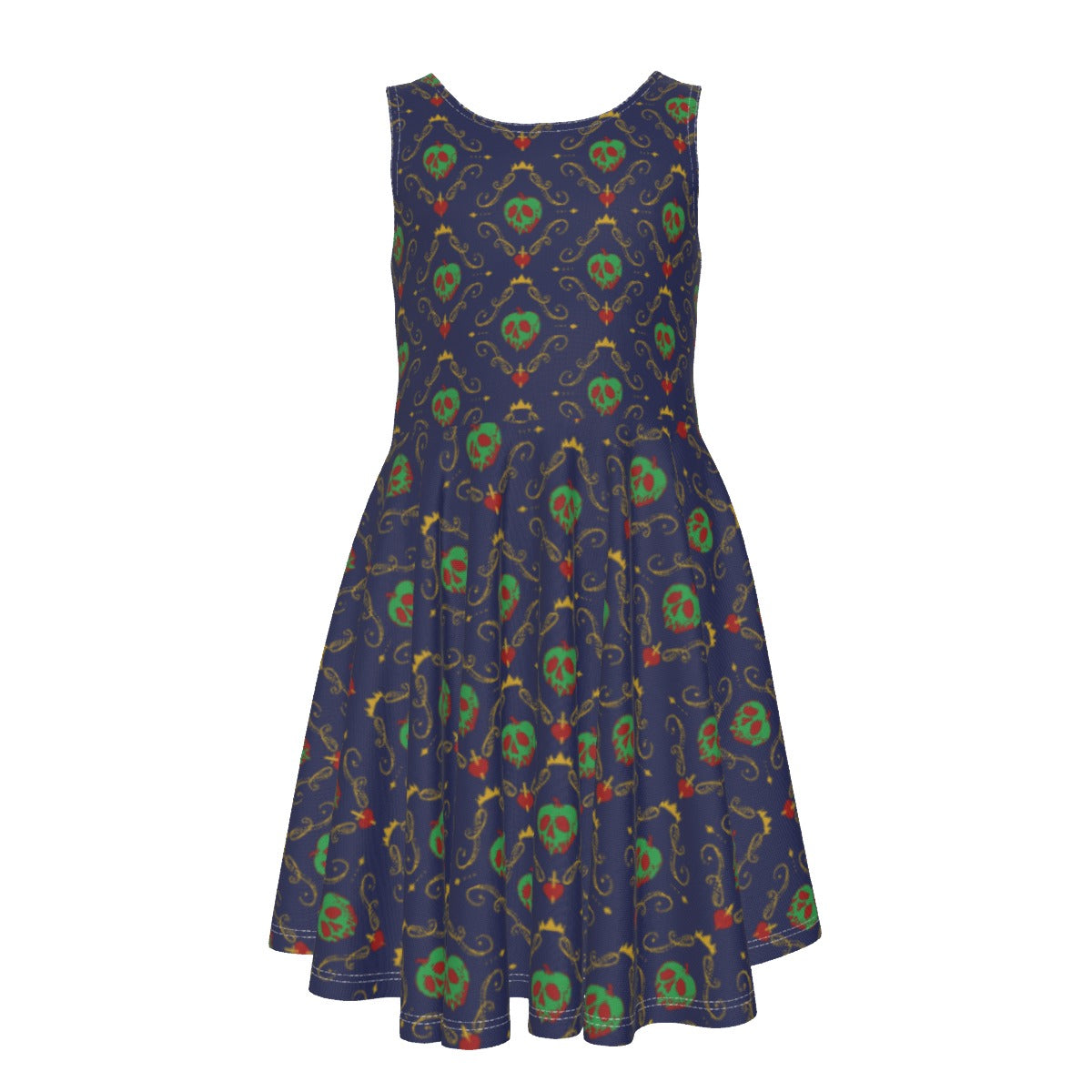 Poison Apple- Kid's Sleeveless Skater Dress