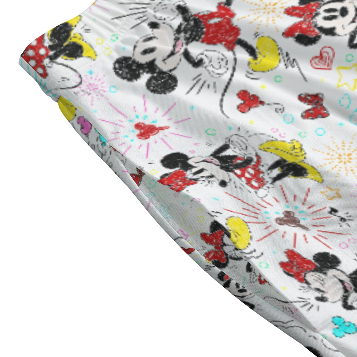 Doodle Mouse Magic - Women's Pocket Skater Skirt