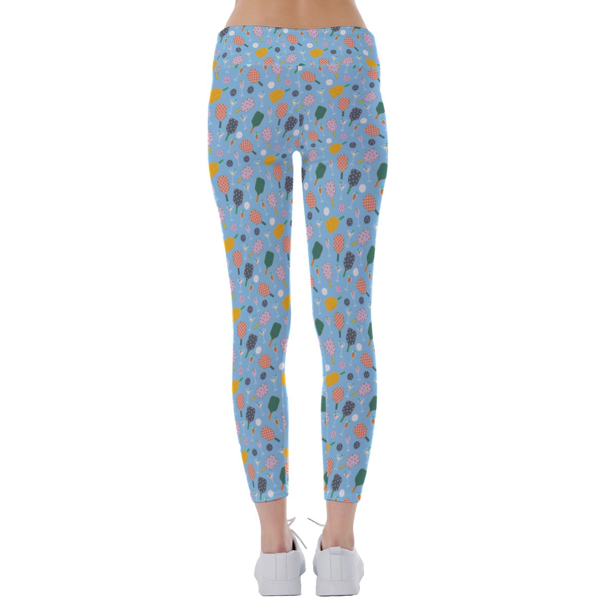 Pickleball and Cocktails - Women's Yoga Leggings