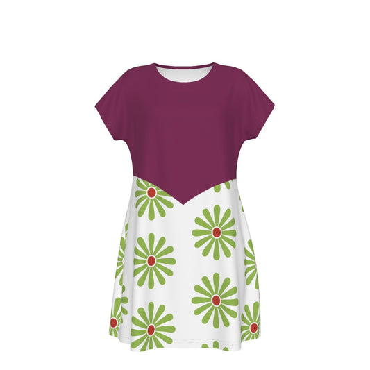 Tightrope Walker Elegance - Women's T-Shirt Dress