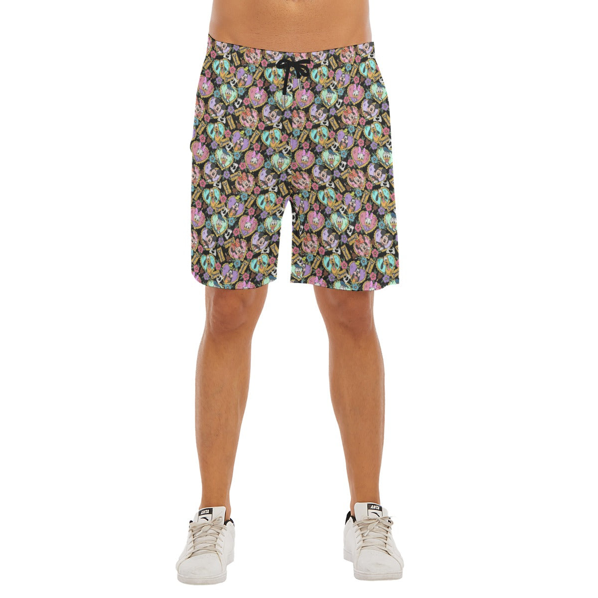 Tattoo Hearts Classic Crewends - Men’s Pocket Beach Shorts
