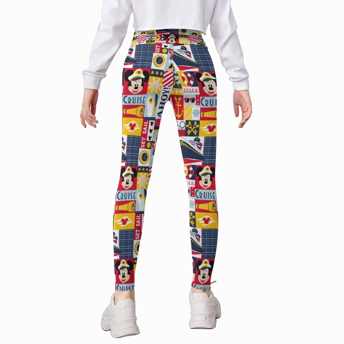Nautical Cruise Patchwork - Kid's Leggings