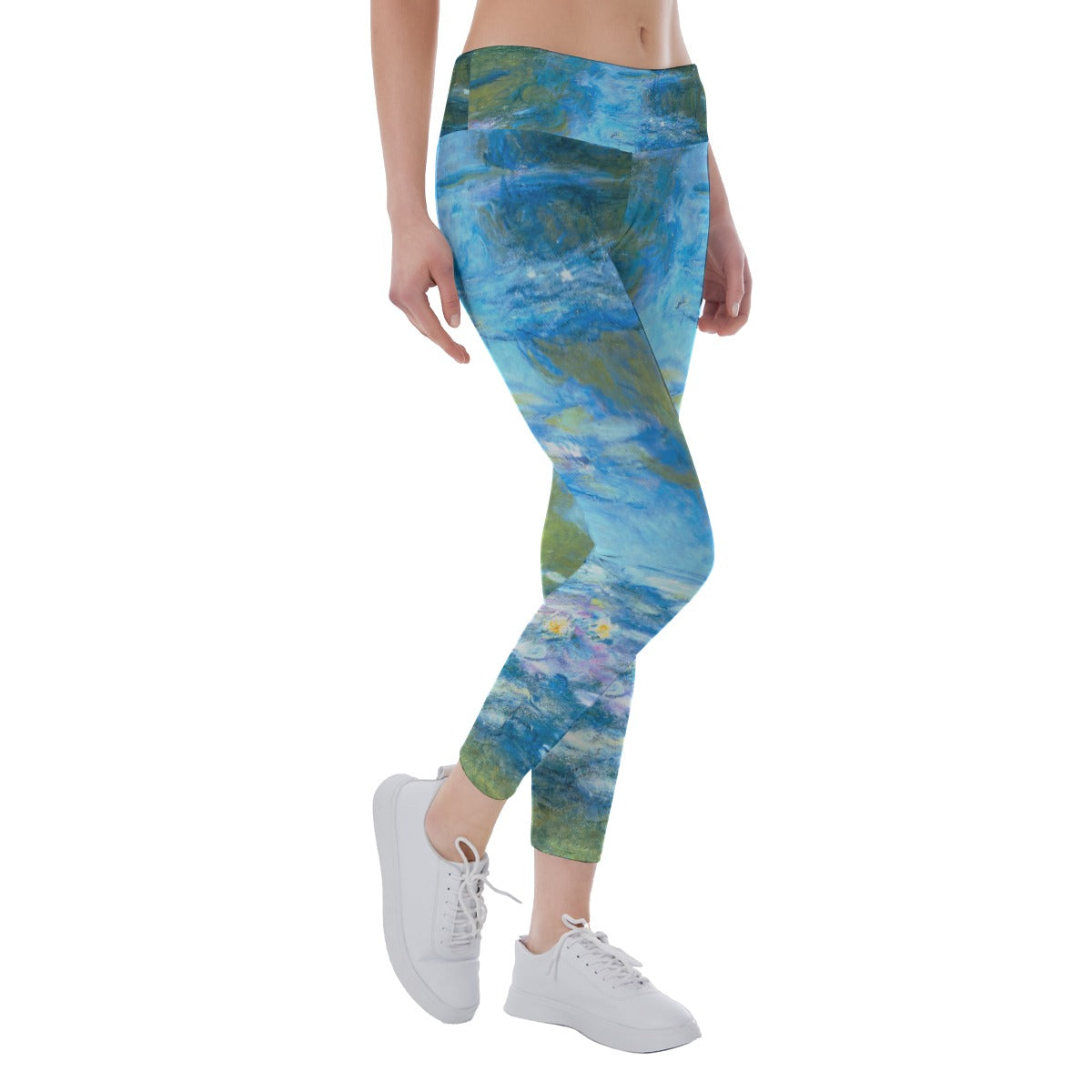 Monet Water Lillies - Women's Yoga Leggings