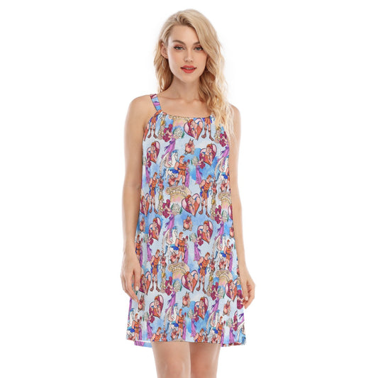 I Won't Say I'm In Love - Women’s Adjustable Sundress
