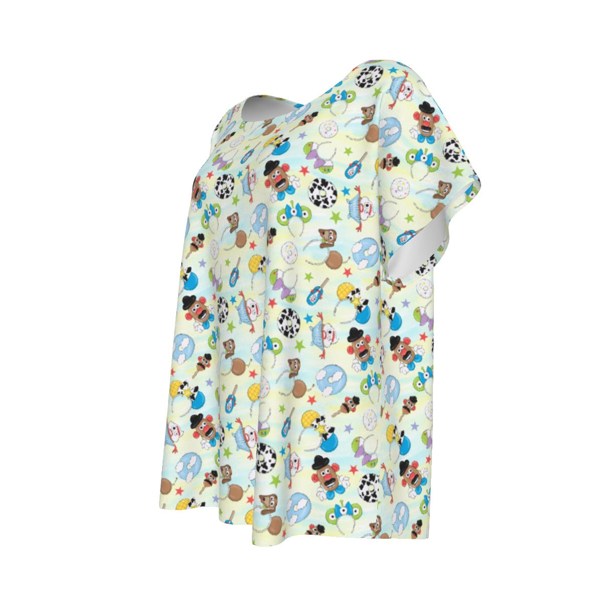 Playful Toy Style Icons - Women’s Relaxed Fit Scoop Tee