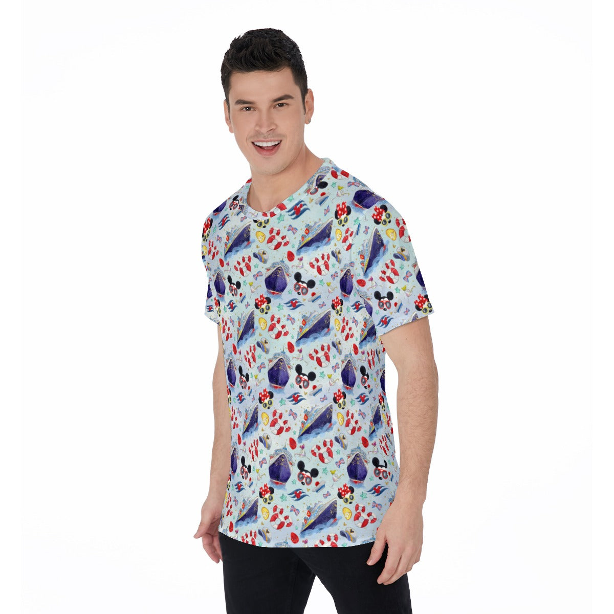 DCL Cruise Style Adventure - Men's Short Sleeve T-Shirt