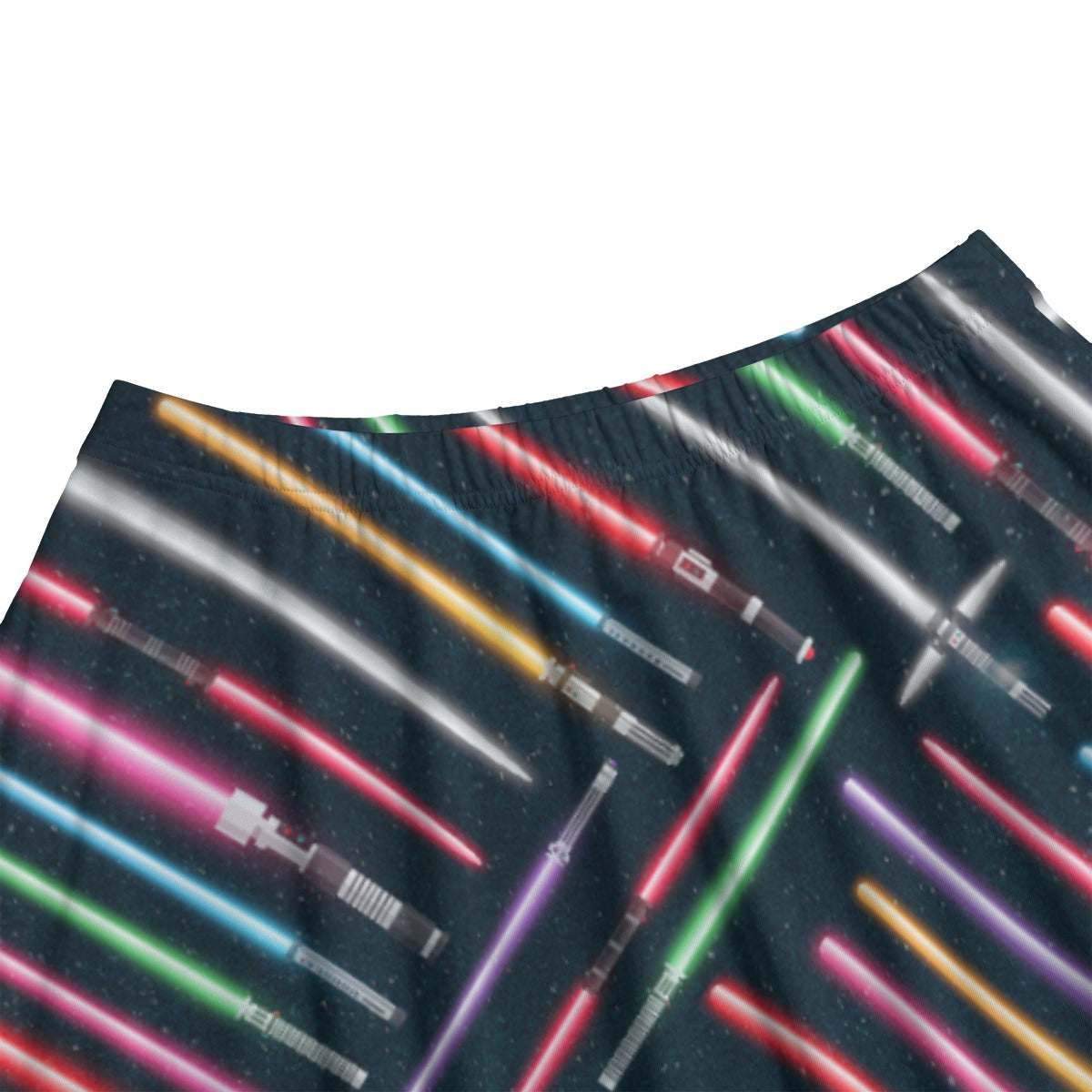 Vibrant Galaxy Sabers - Women’s Pocket Midi Skirt