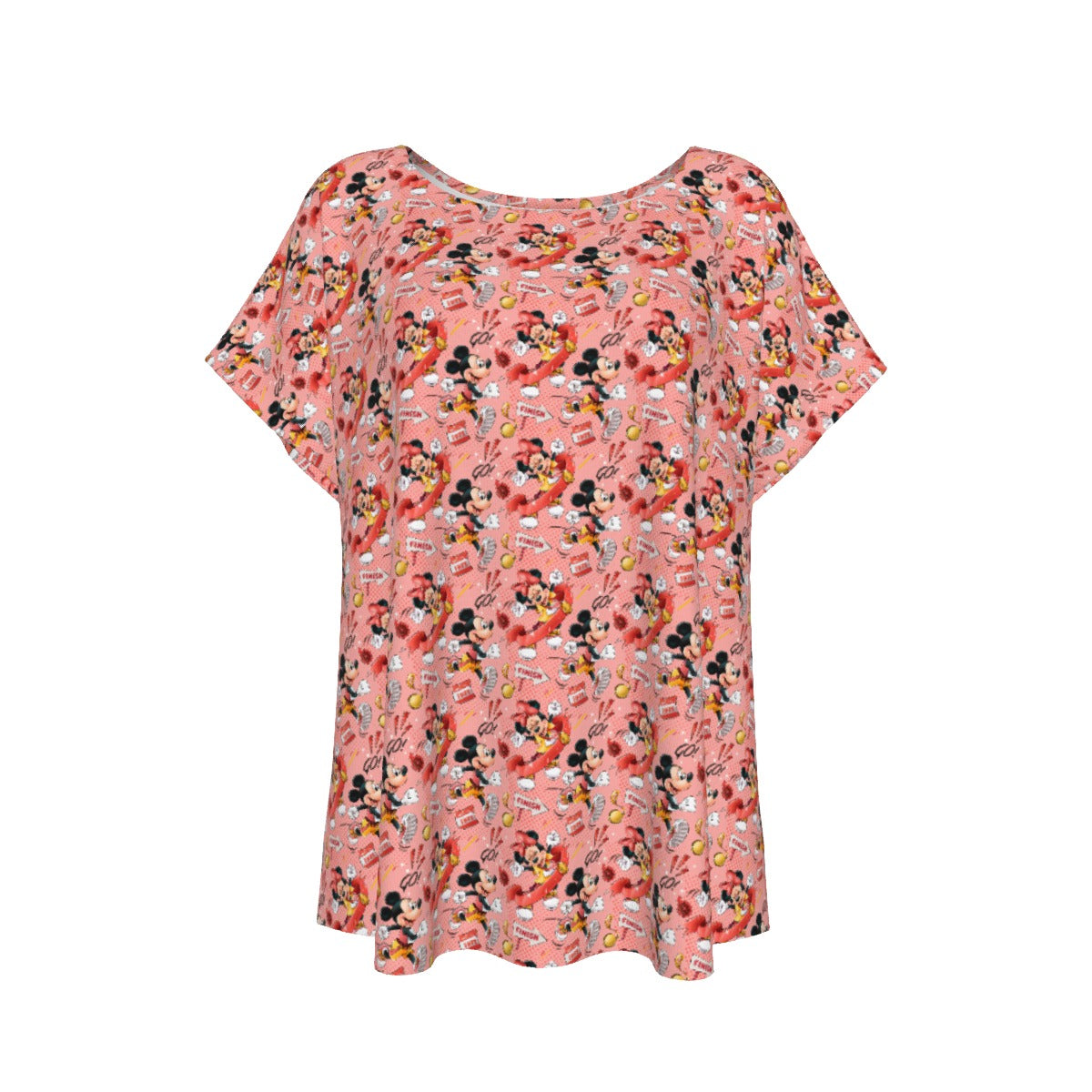 Power Couple Race Ready - Women’s Relaxed Fit Scoop Tee