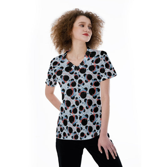Pirate Life Adventure - Women's Short Sleeve V-Neck T-Shirt