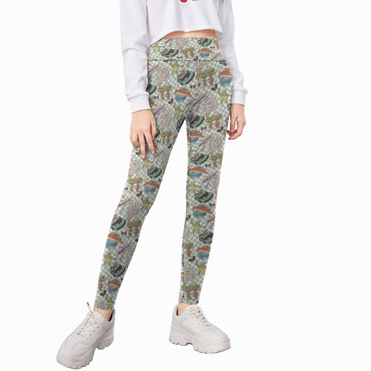 Hand Drawn EC - Kid's Leggings