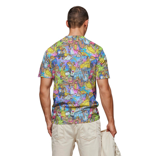 Enchanted Tale Storybook Scenes - Men's Short Sleeve T-Shirt