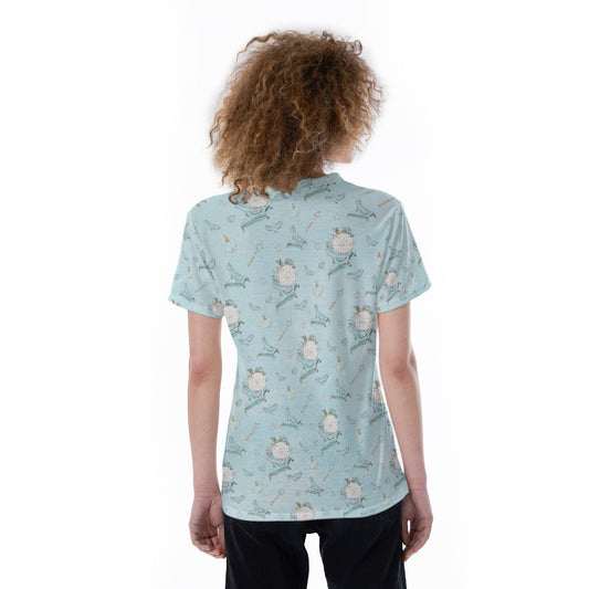 Enchanted Glass Slipper - Women's Short Sleeve V-Neck T-Shirt
