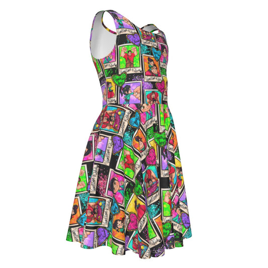 You're My Hero - Kid's Sleeveless Skater Dress
