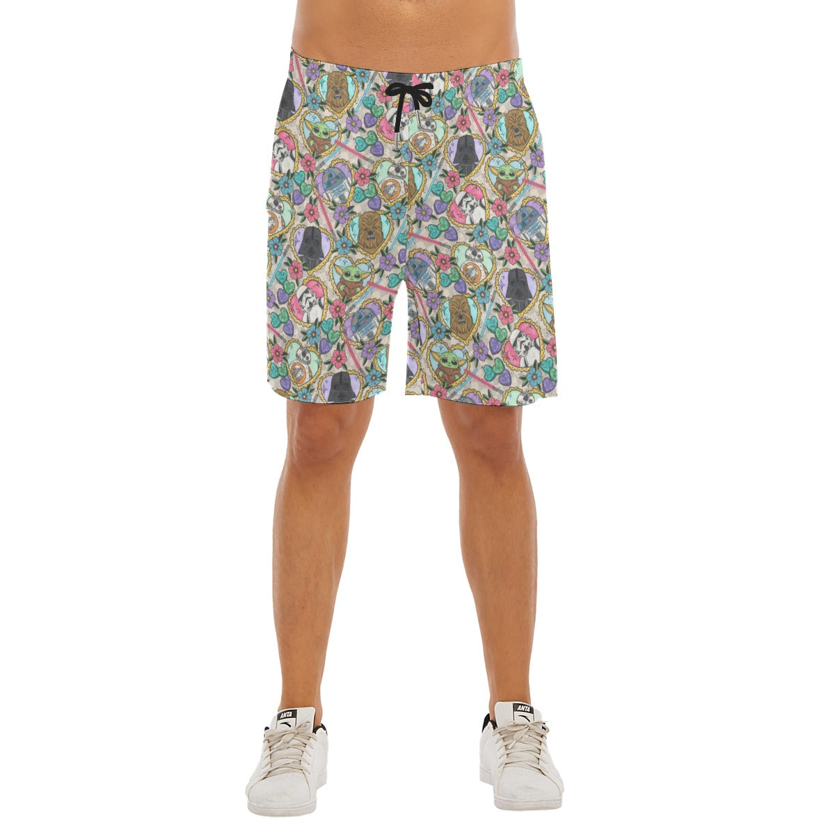 Tattoo Hearts Galactic Legends - Men’s Pocket Beach Shorts