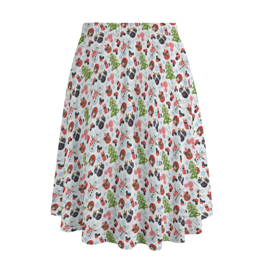 Mouse Magic Christmas - Women’s Pocket Midi Skirt