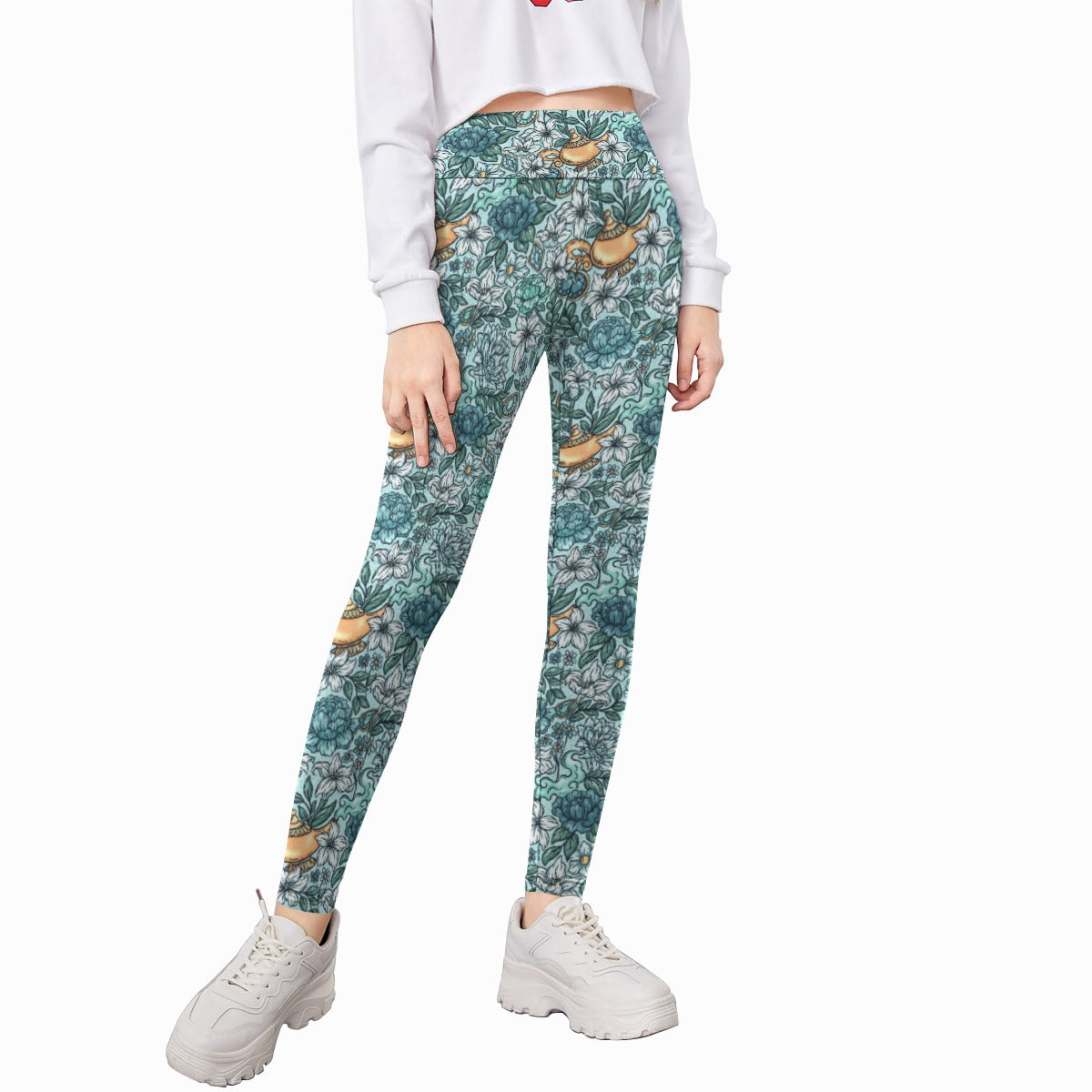 Fairytale Florals - Arabian Princess - Kid's Leggings