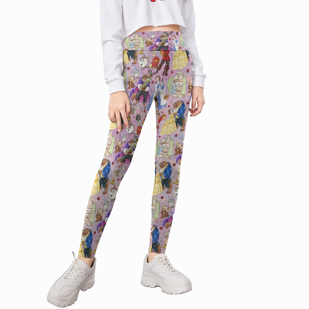Enchanted Tale Sketch - Kid's Leggings