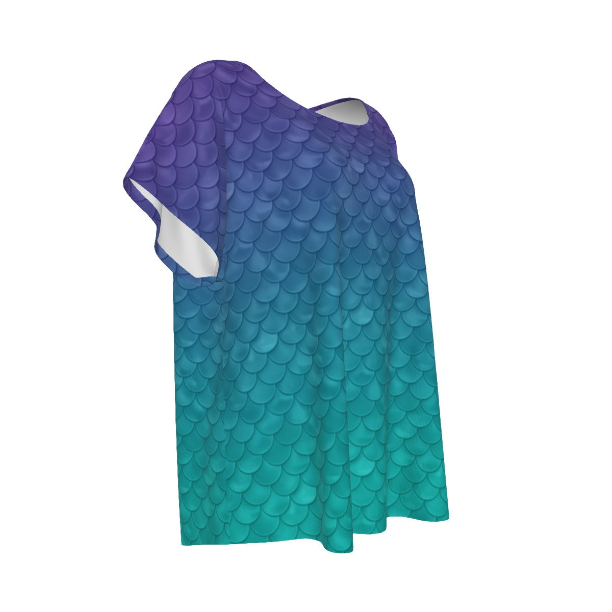 Dreamy Mermaid Scales - Women’s Relaxed Fit Scoop Tee
