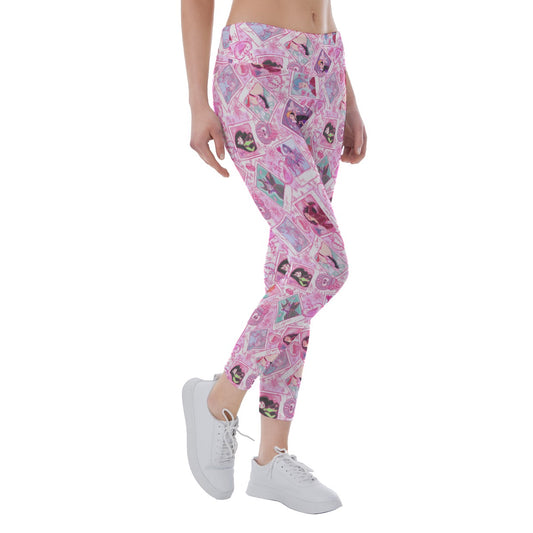 Poisoned Heart Villaintine - Women's Yoga Leggings