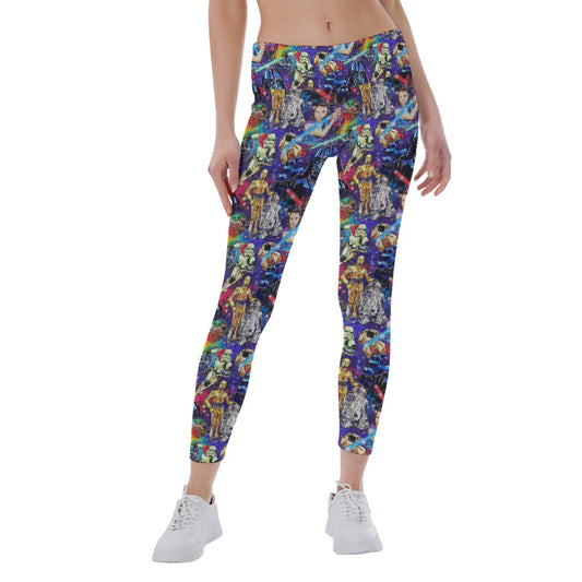 Galaxy Saga - Women's Yoga Leggings