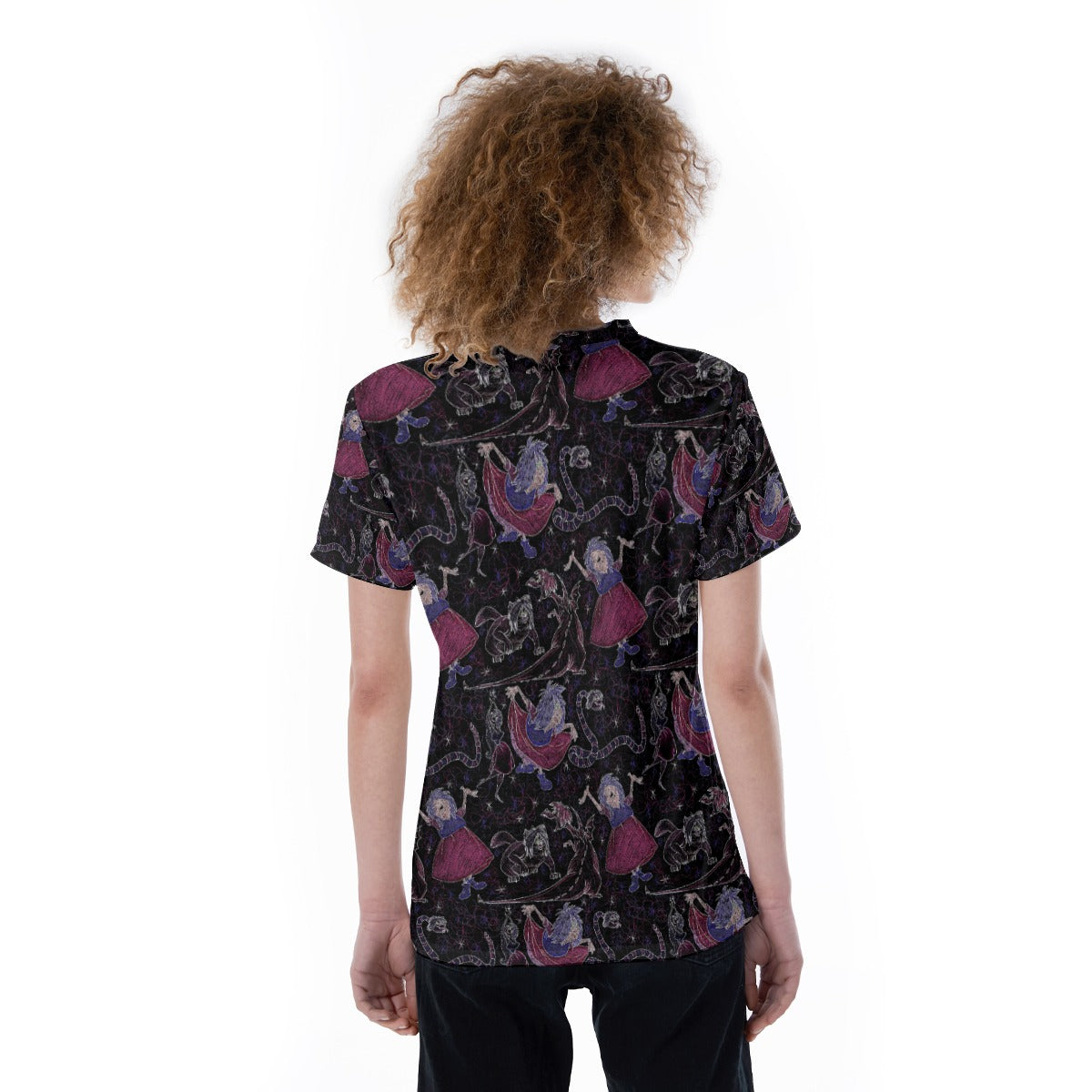 Marvelous Magical Mim - Women's Short Sleeve V-Neck T-Shirt