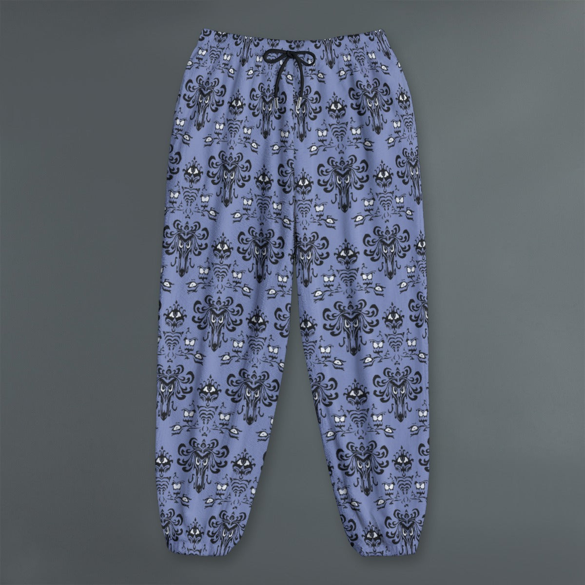 Spooky Mansion Wallpaper - Plush Fleece Lounge Pants