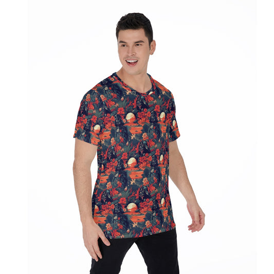 Tropical Dark Side Escape - Men's Short Sleeve T-Shirt