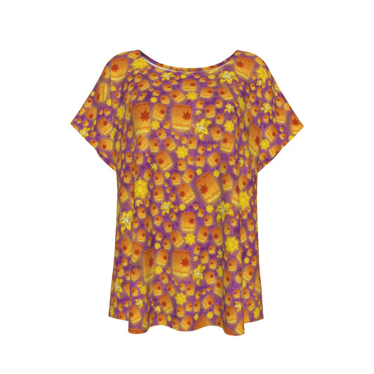 Lantern Glow Festival - Women’s Relaxed Fit Scoop Tee