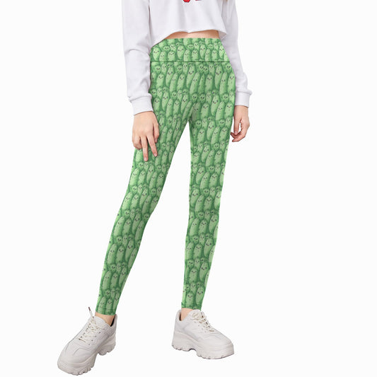 Kawaii Pickle Party - Kid's Leggings