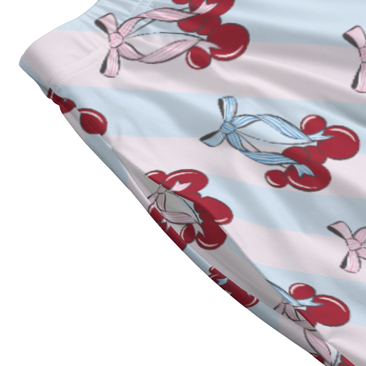 Cherry Ear Bows - Women's Pocket Skater Skirt