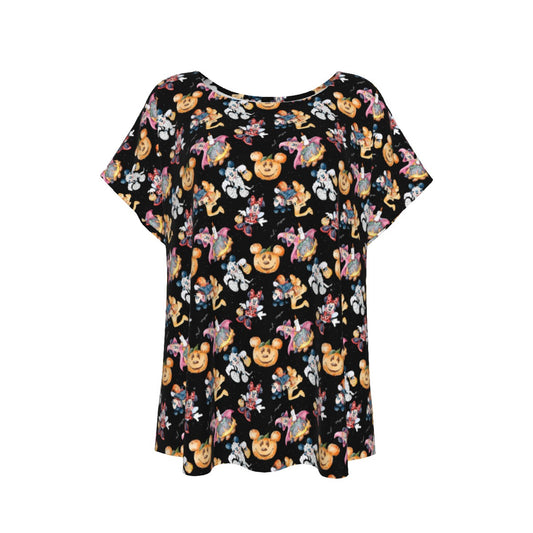 Mouse Friends Halloween Costumesumes - Women’s Relaxed Fit Scoop Tee