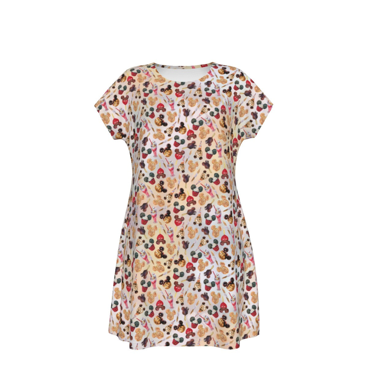 Mouse Snack Treats - Women's T-Shirt Dress