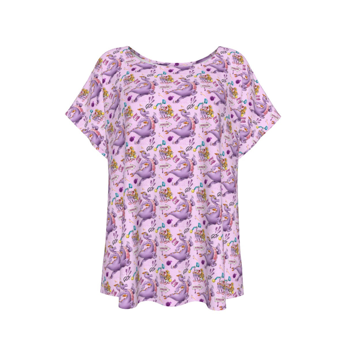 Figment Race Day Dash - Women’s Relaxed Fit Scoop Tee