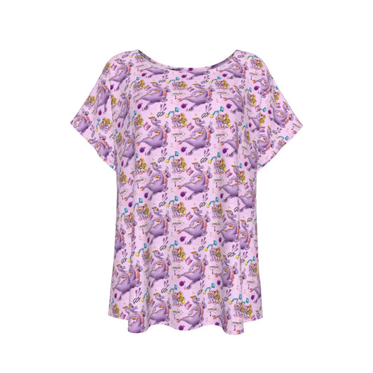 Figment Race Day Dash - Women’s Relaxed Fit Scoop Tee