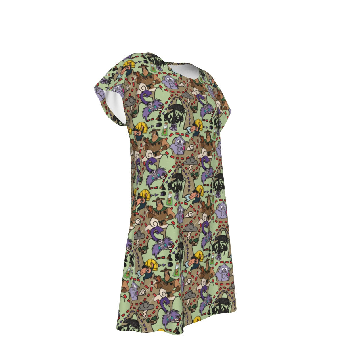 Emperor’s Chaotic Groove - Women's T-Shirt Dress