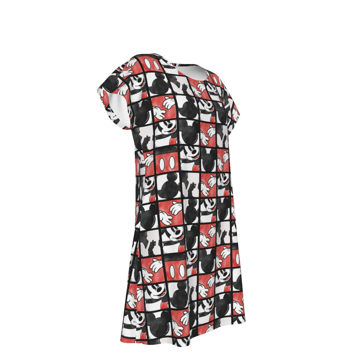 Mouse Block Party - Women's T-Shirt Dress