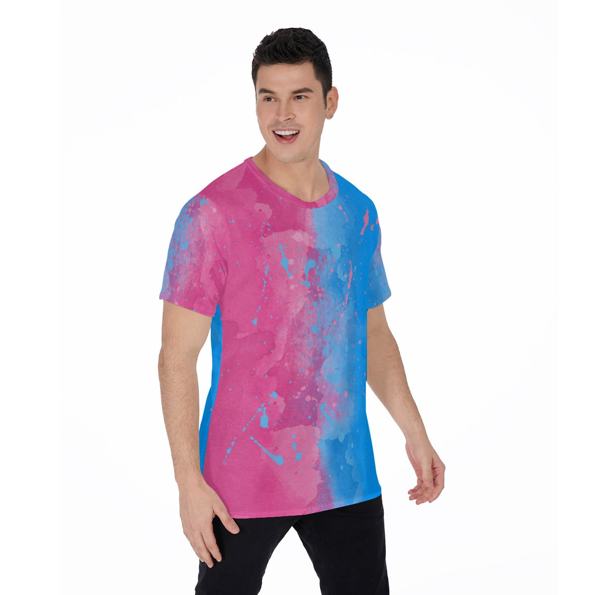 Pink or Blue Fairytale Dress - Men's Short Sleeve T-Shirt