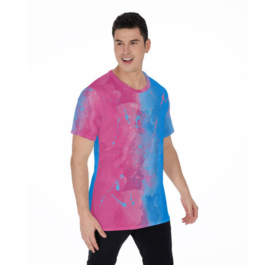 Pink or Blue Fairytale Dress - Men's Short Sleeve T-Shirt