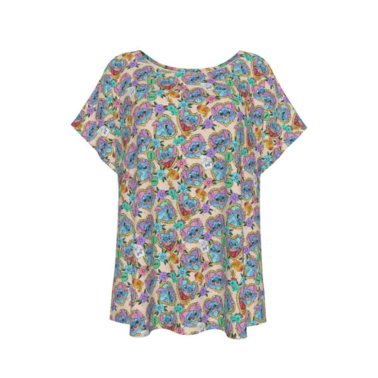 Tattoo Hearts Island Mischief - Women’s Relaxed Fit Scoop Tee