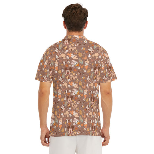 Pumpkin Spice Friends Fall - Men's Polo Shirt
