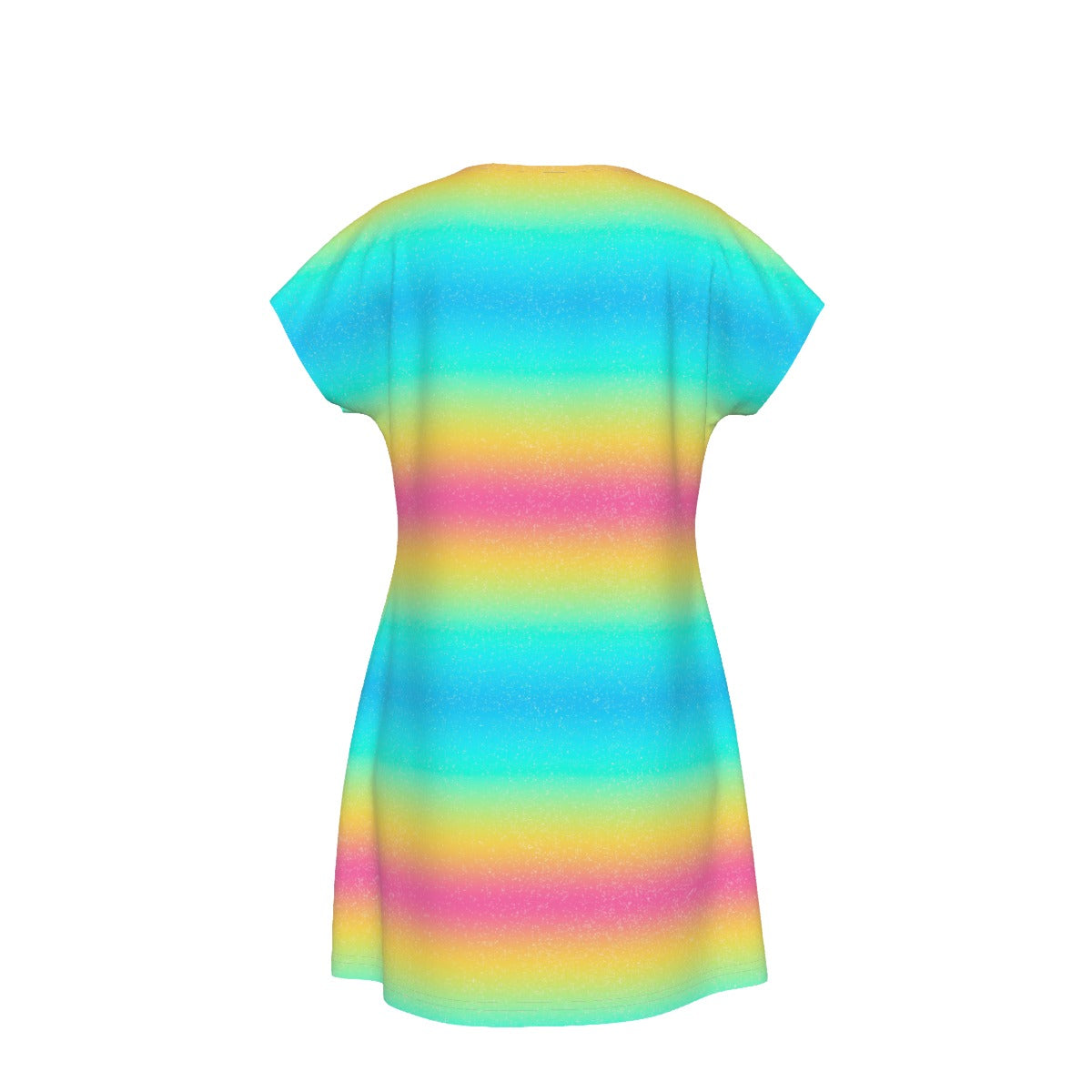 Rainbow Ombre - Women's T-Shirt Dress