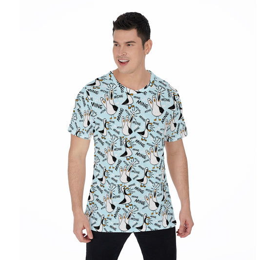Mine Mine Mine Seagulls - Men's Short Sleeve T-Shirt