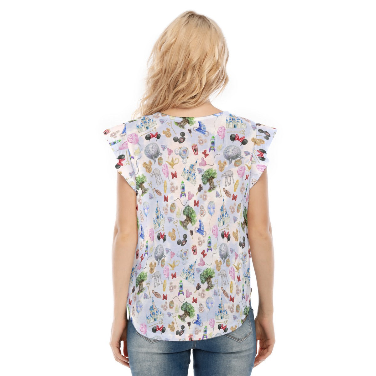 WDW Park Hopper - Women’s Flutter Sleeve Top