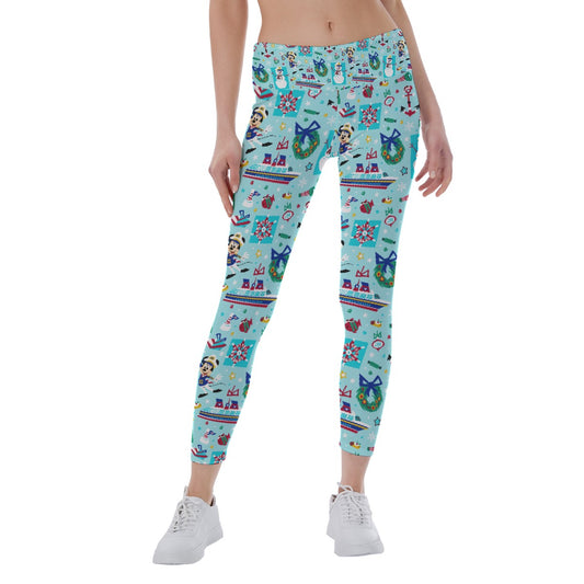 Mouse's Merry Cruise - Women's Yoga Leggings